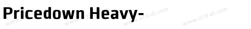 Pricedown Heavy字体转换